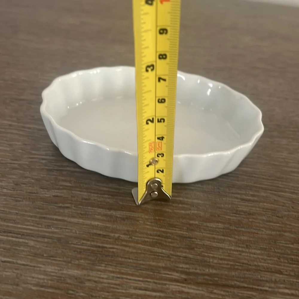 Sur La Table Porcelain Oval Creme Brûlée Dish 5